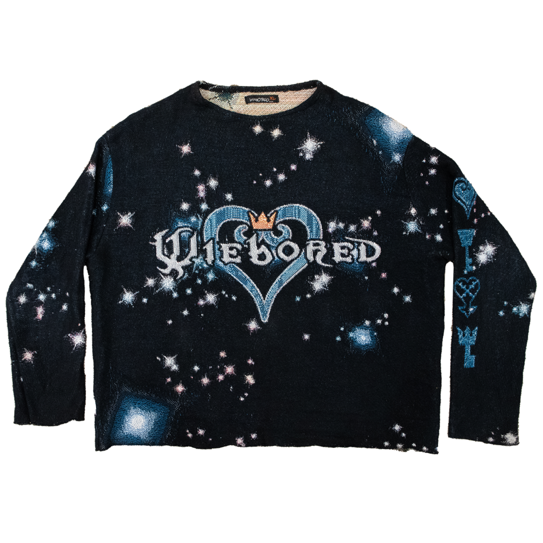 KINGDOM HEARTS TAPESTRY SWEATER WIEBORED PTY LIMITED