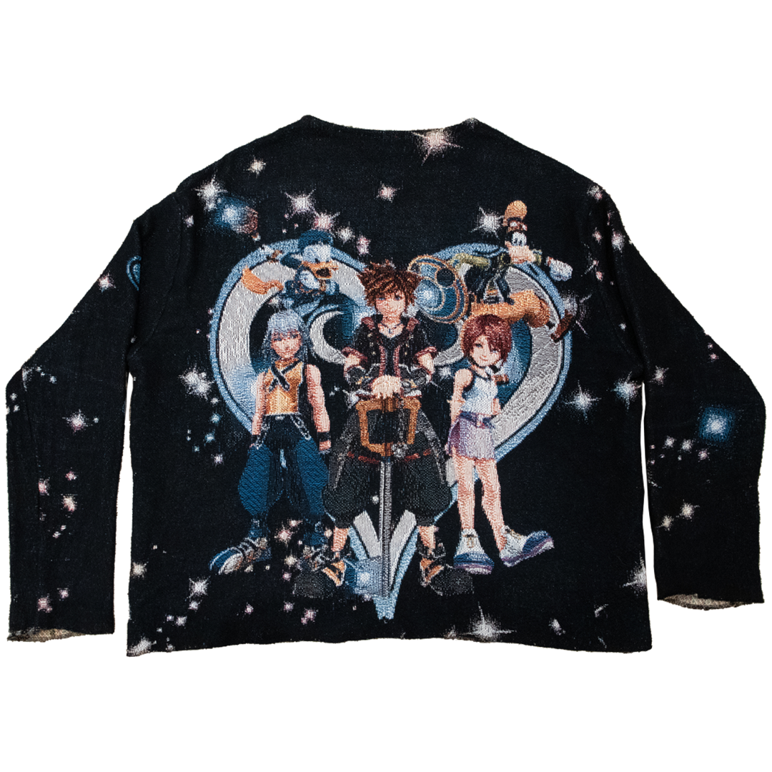 KINGDOM HEARTS TAPESTRY SWEATER